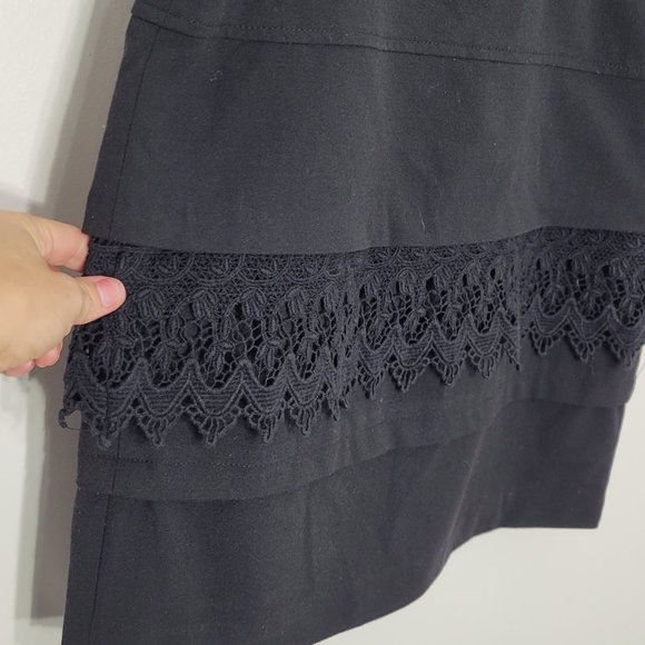 Dynamite Navy Tiered Mini Dress - Picture 5 of 12